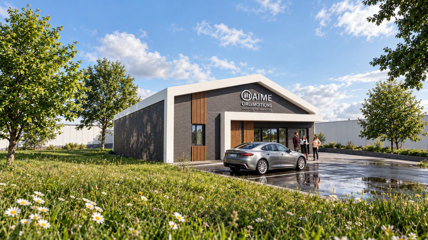 Bâtiment artisanal — Entreprise de couverture