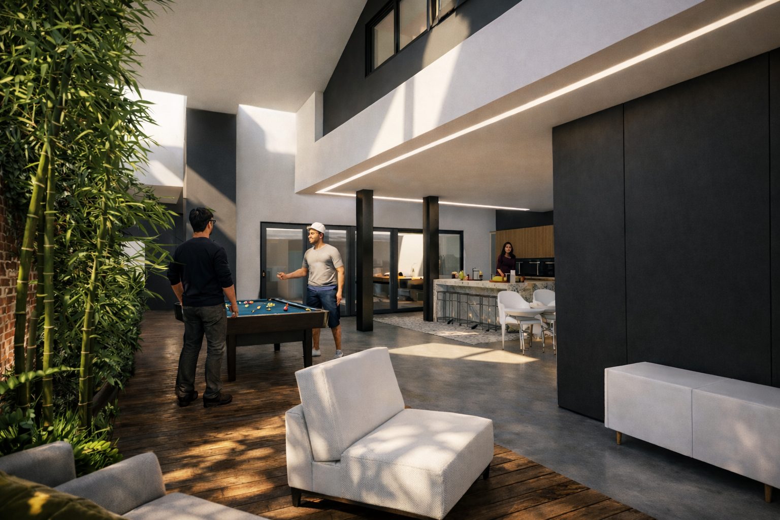 Projet de M. B — Loft dans un ancien atelier