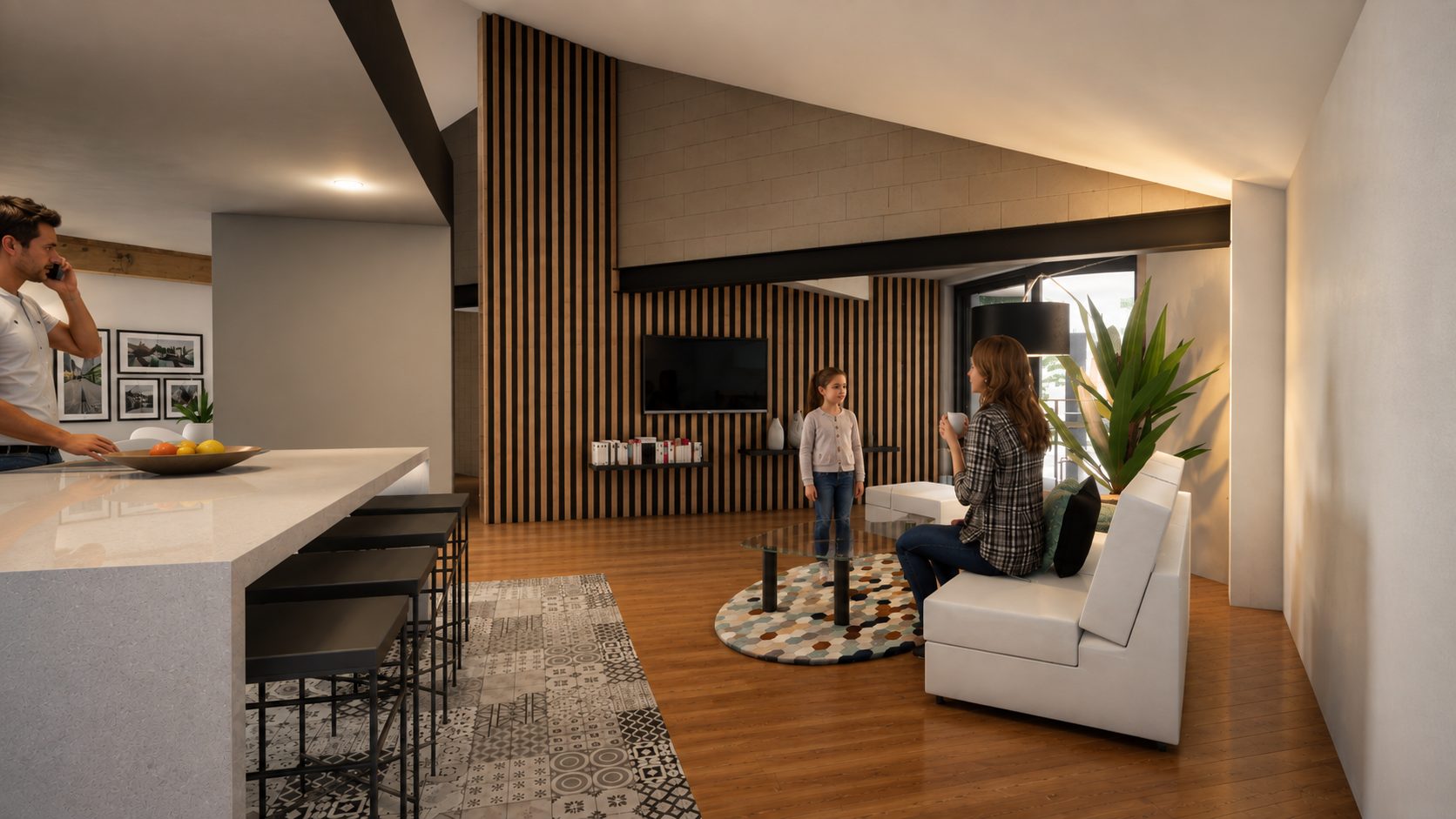 Projet de M. L — Loft dans un ancien garage