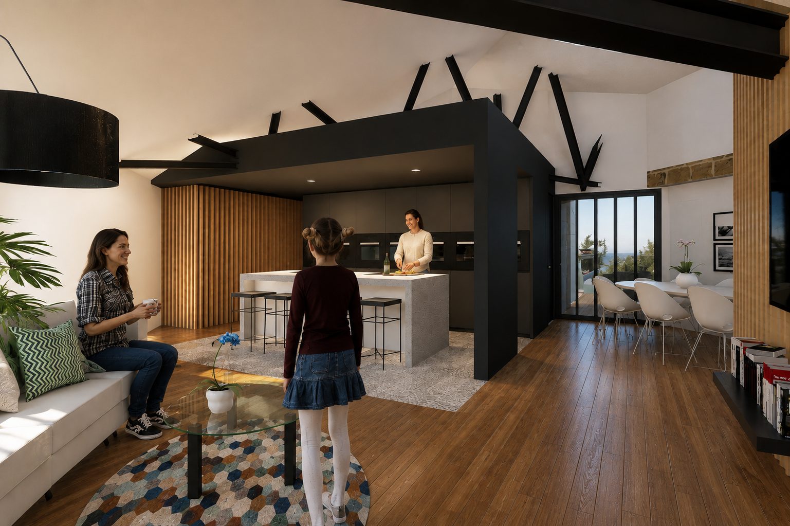 Projet de M. L — Loft dans un ancien garage