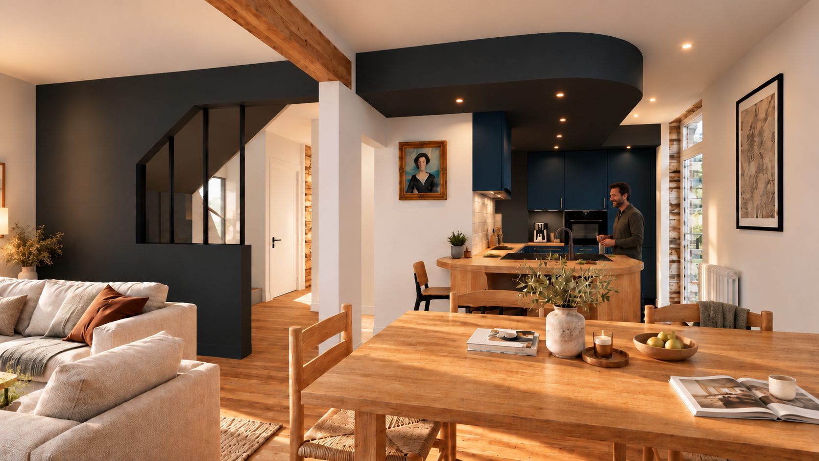 Projet de M. D — Rénovation intérieure