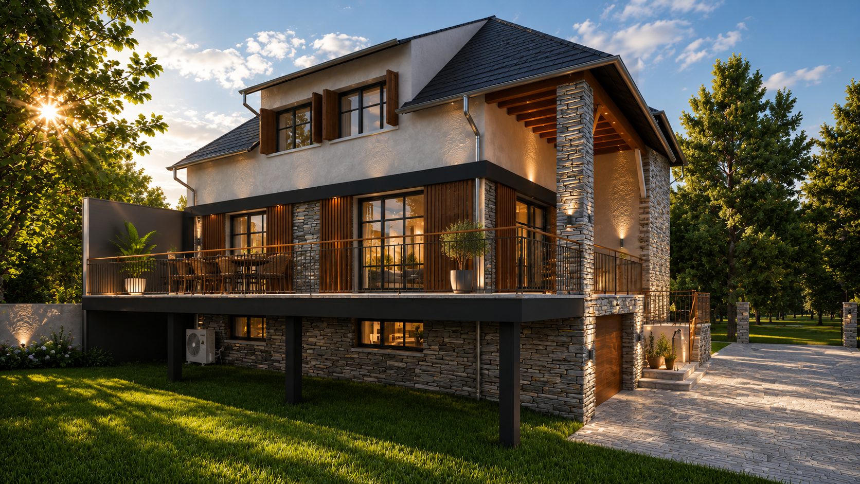 Projet de M. R — Rénovation d’une maison traditionnelle