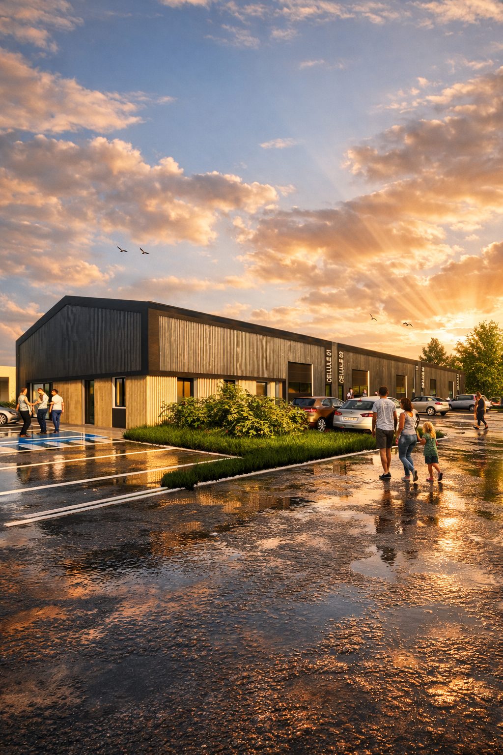 Bâtiment tertiaire et artisanal — Transformation de locaux