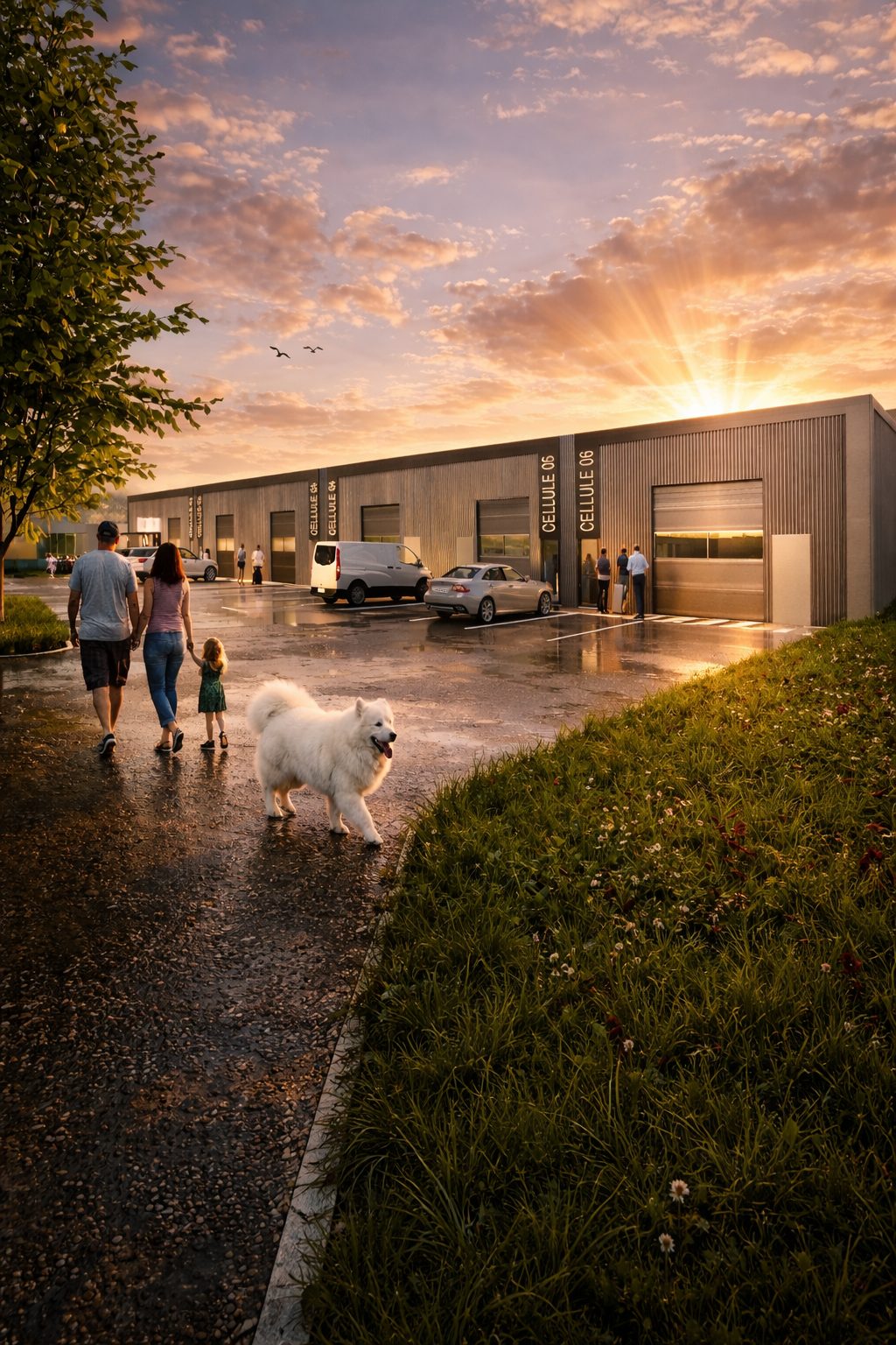 Bâtiment tertiaire et artisanal — Transformation de locaux
