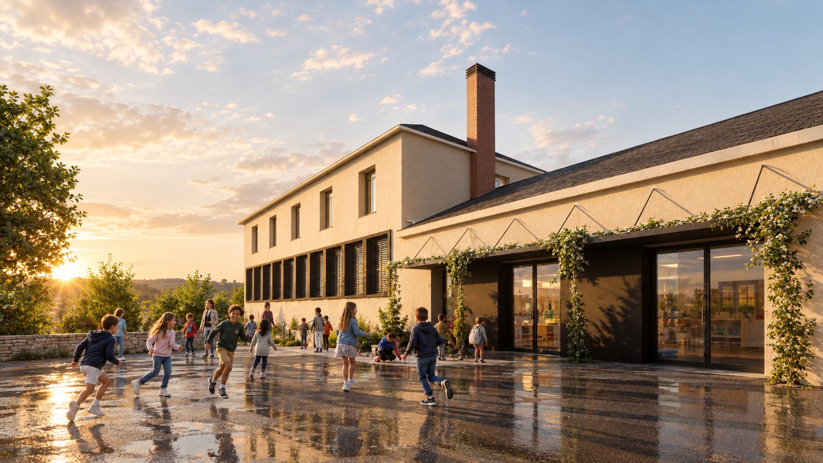 Ville de Noailles — Rénovation énergétique de l’école