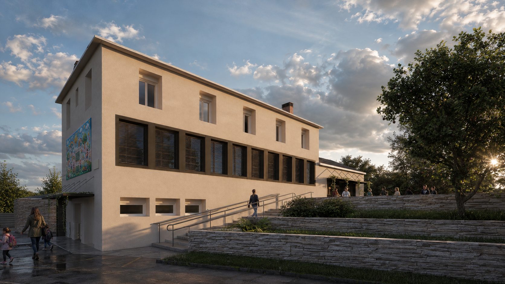 Ville de Noailles — Rénovation énergétique de l’école