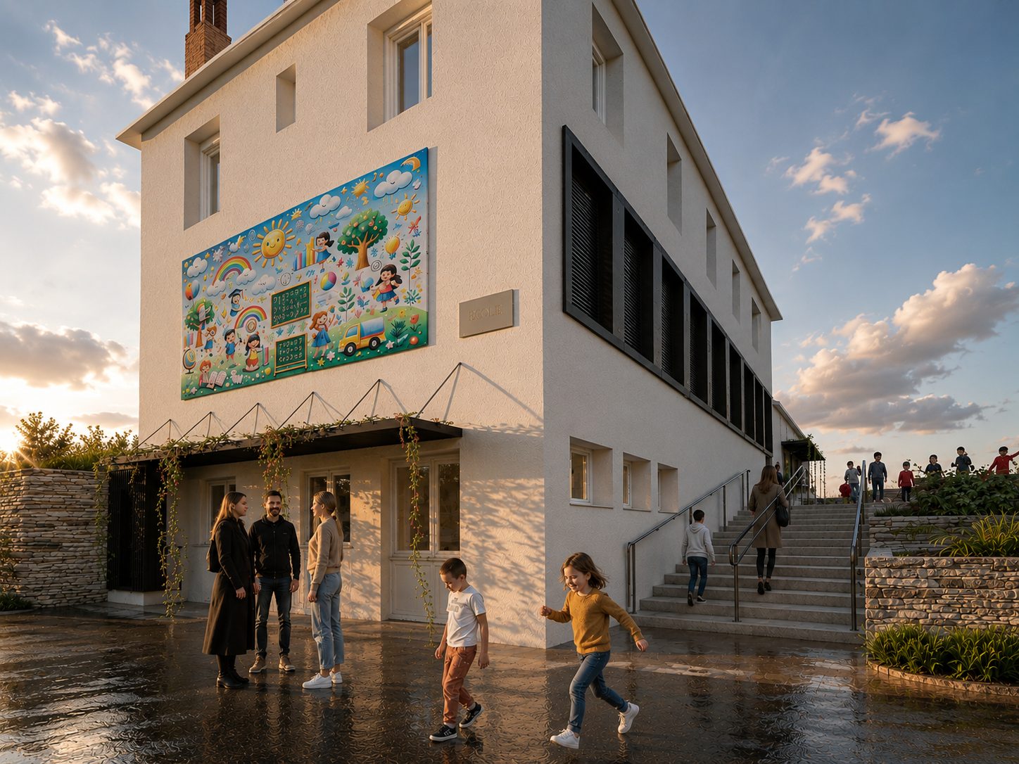 Ville de Noailles — Rénovation énergétique de l’école