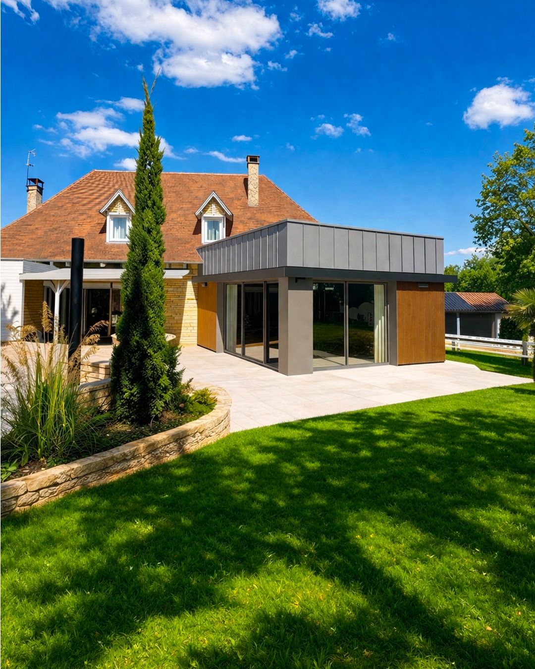 Projet de M. V — Extension contemporaine