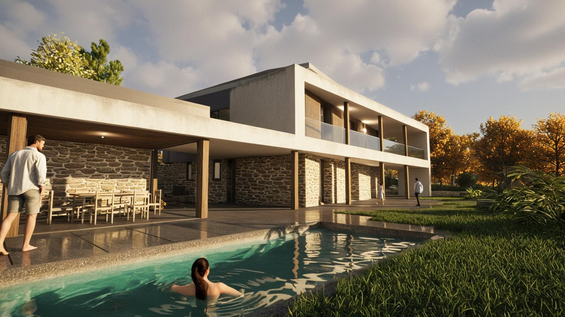 Projet de M. C — Rénovation complète et extension